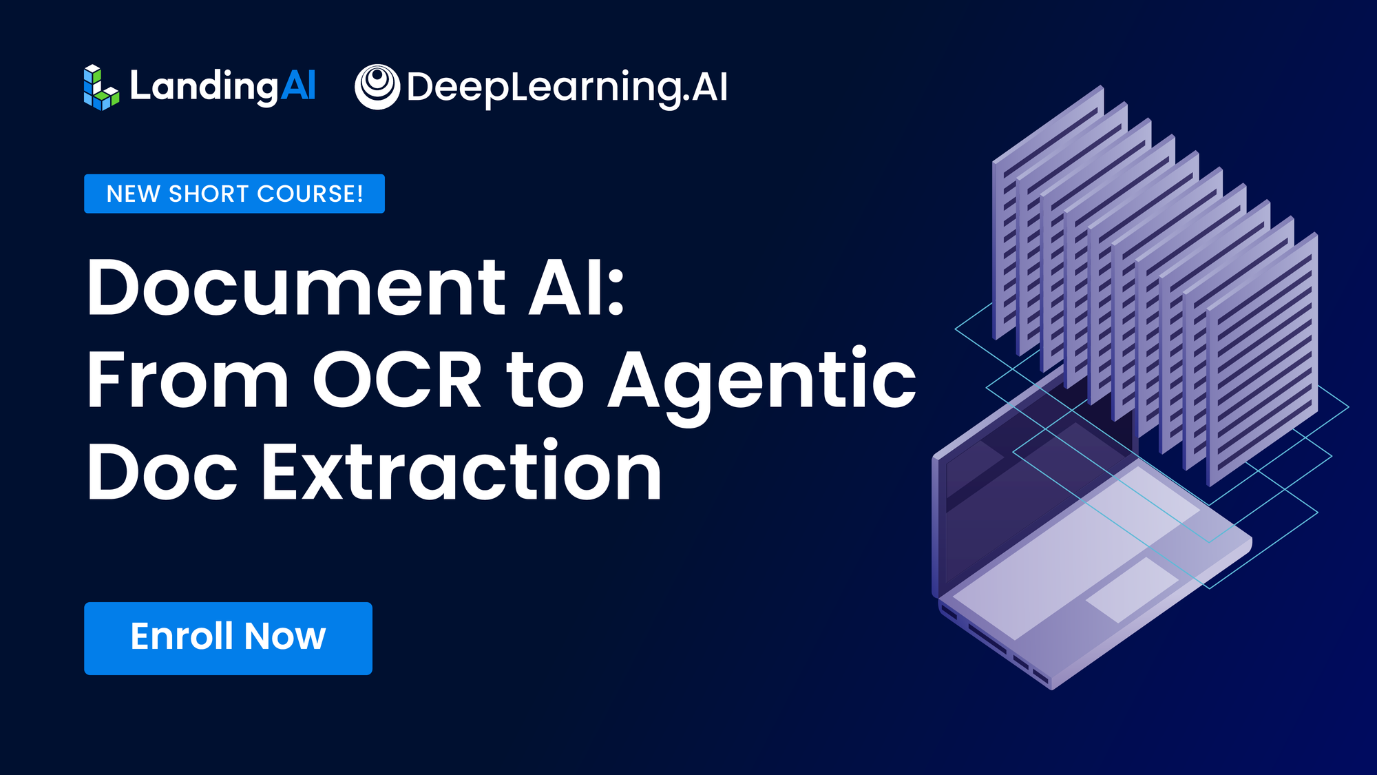 Promo banner for: "Document AI: From OCR to Agentic Doc Extraction"
